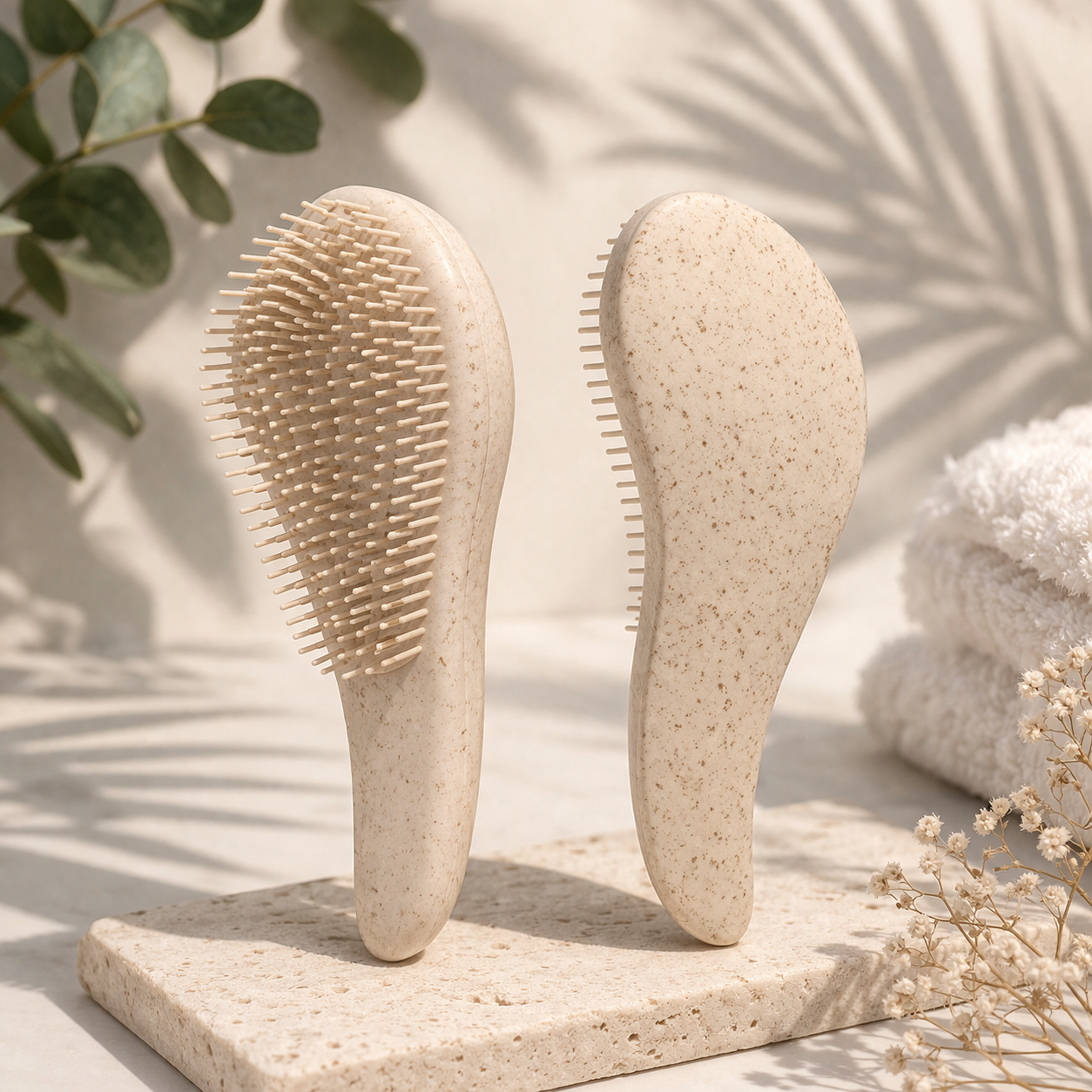 Brosse Démêlante Botanea – Anti-casse & Stimule la pousse